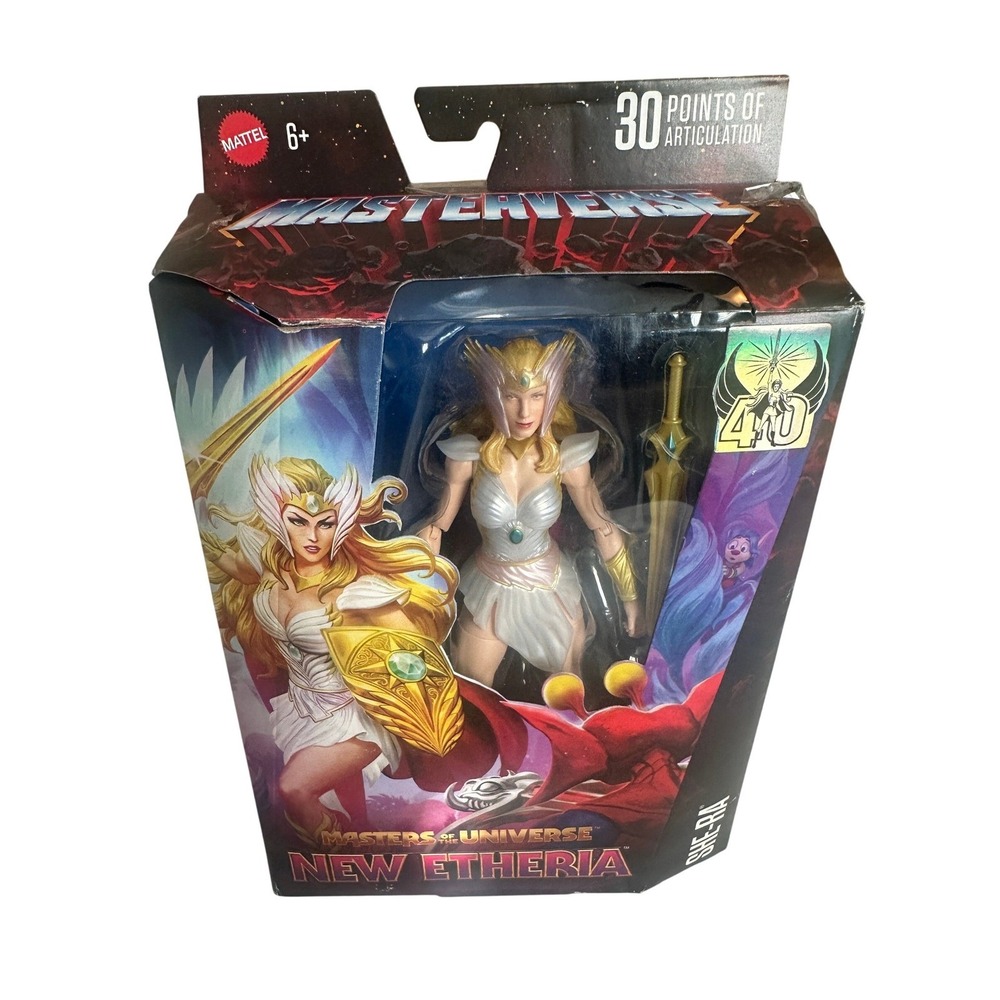 Mattel MOTU Masterverse New Etheria She-Ra 40th Anniv Action Figure JBP83